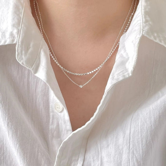 Collier Lucy en argent 925 doré à l'or 18 k